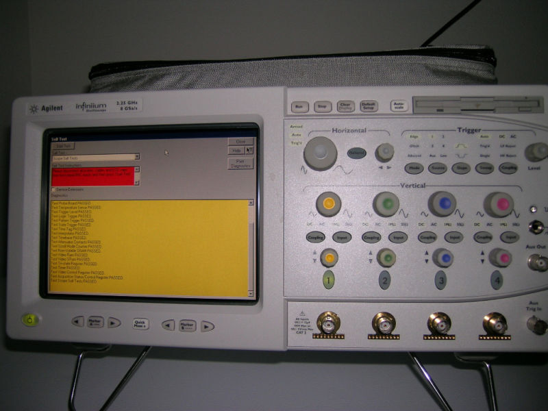 Agilent HP 54846B Infiniium oscilloscope 2.25 Ghz 8Gs/s 30 Day WARRANTY Agilent HP 54846B Infiniium oscilloscope 2.25 Ghz 8Gs/s 30 Day WARRANTY